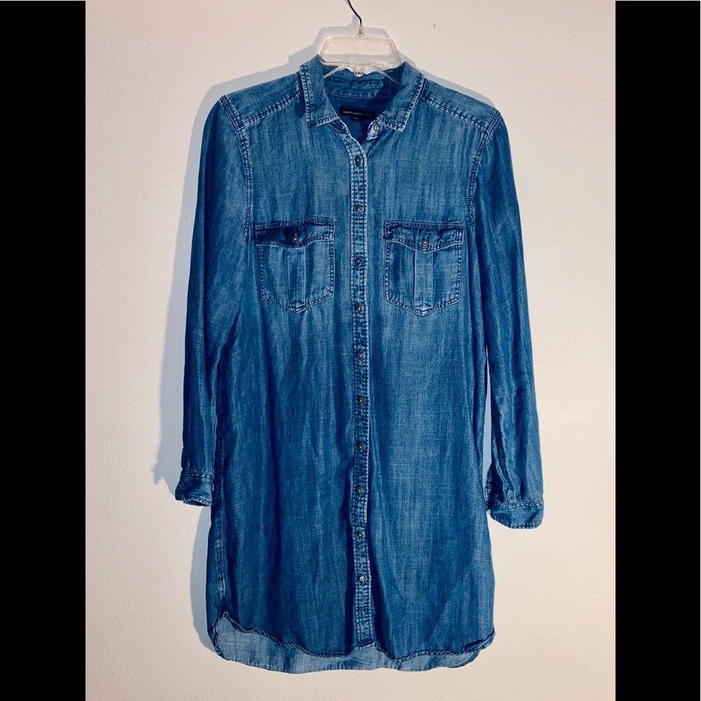 American Eagle Outfitters denim shirt dress